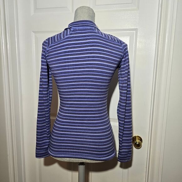 SMARTWOOL striped quarter zip - Picture 3 of 6